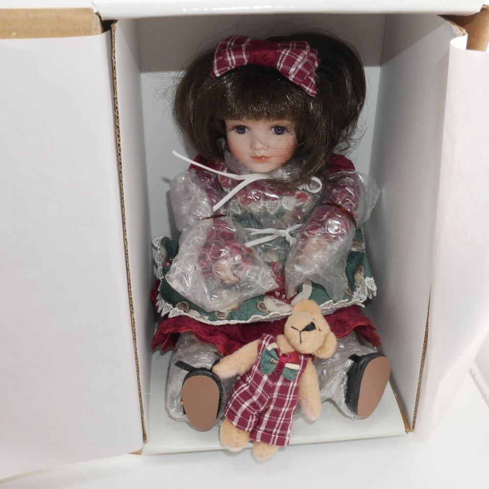 Marie Osmond "Tiny Tots I Love You Beary Much" w/ Teddy Bear NIB LE #929